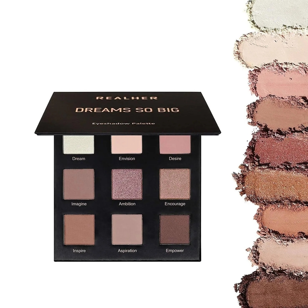 REALHER Dreams So Big Eyeshadow Palette - Neutral Shades NWT